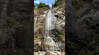 Cascata Grande di Bignasco - Huge waterfall in the magical maggia valley #cascatagrandedibignasco