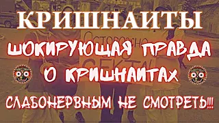 КРИШНАИТЫ. ШОКИРУЮЩАЯ ПРАВДА. КТО БЫ МОГ ПОДУМАТЬ? СЛАБОНЕРВНЫМ НЕ СМОТРЕТЬ !!!