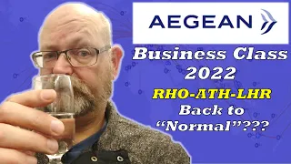 Flight Review - Aegean Business Class Athens to Rhodes AND London