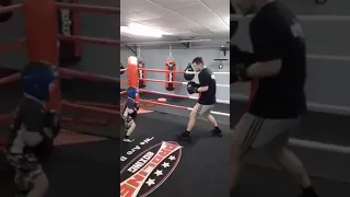 5 years old boxing training