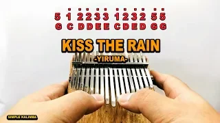 Yiruma : Kiss The Rain  -  Kalimba Easy Practice