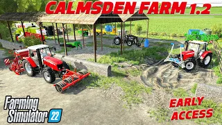 Calmsden Farm 1.2 - Early Access | Precision Farming update | Farming Simulator 22 live stream