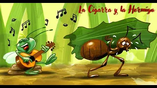 Cuentos Clásicos Infantiles -Cuentacuentos el Rincón de Yati-Fábula de Esopo-La Cigarra y La Hormiga