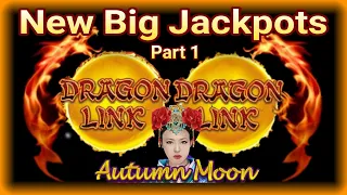 ⚠️Wow!! Look this New Big jackpots in dragon link autumn moon slot - Part 1