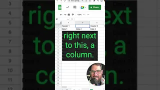 Google Sheet Tricks With Your Hand