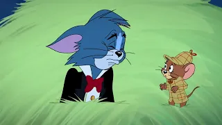 Running Gag of Tom Getting Pitchforked (Tom and Jerry Meet Sherlock Holmes)
