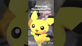 Pichu used Thunder! ITS SUPER EFFECTIVE! ⚡⚡⚡ #pokemon #pichu #myheroacademia #denkikaminari