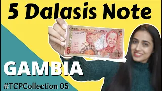 Gambia 5 Dalasis Note Value | Currency Collection | #TCPcollection