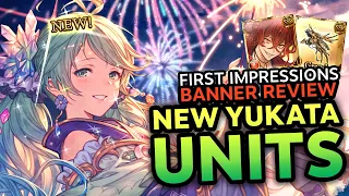 【GBF】 New Yukata De La Fille and Elmott | March Legfest pt. 2 Banner Review