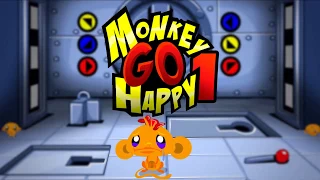 Игра "Счастливая Обезьянка 1" (Monkey GO Happy 1) - прохождение