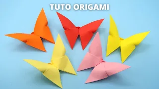 Comment faire un papillon en papier - Origami Facile TUTO