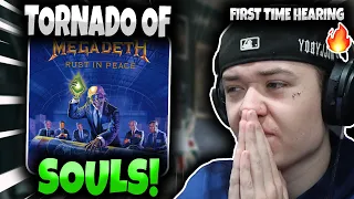 RAP FAN'S FIRST TIME HEARING 'Megadeth - Tornado Of Souls' | GENUINE REACTION