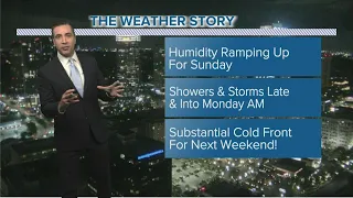 Houston forecast: Substantial cold front headed our way next weekend