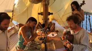 Damien Rice - live sunset session from the boat