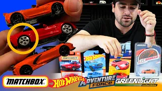 CUÁL ES LA MEJOR MARCA DE CARRITOS? | HOTWHEELS vs MATCHBOX vs MAISTO vs GREENLIGHT