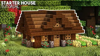 Minecraft: How to Build a Survival Starter House | Small Cottage Tutorial