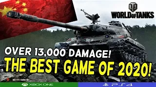 The Best Game of 2020! || 13,000 Damage! || World of Tanks: Mercenaries