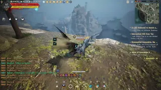 Black Desert Console Drakania can Fly!!!!!!!