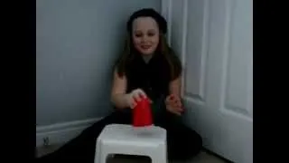 Maddie singing the Cup Song