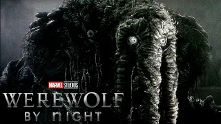 MAN-THING [All Powers & Fight Scenes] | Marvel Studios' Werewolf By Night (2022)