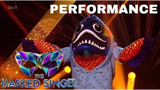 Piranha sings “Without You” by Harry Nilsson | The Masked Singer UK | Season 5