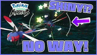 OMG FASTEST SHINY YANMEGA!? | Pokemon Legends Arceus