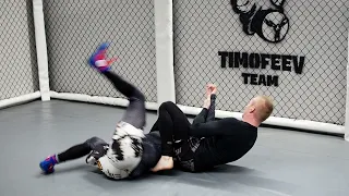 Arm Bar From A Sprawl