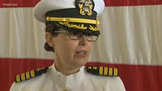 1st female captain takes command at Puget Sound Naval Shipyard