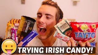 TRYING IRISH CANDY!