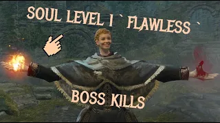 Dark Souls 1 - Soul Level 1 - Flawless Boss Kills - Part 1 完璧なキル