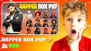 FINDING THE STRONGEST RAPPER IN FORTNITE BOX FIGHTS!