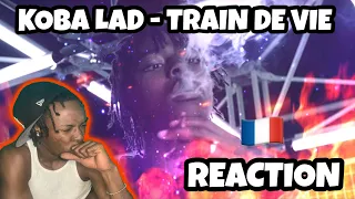 AMERICAN REACTS TO FRENCH DRILL RAP! Koba LaD - Train de vie REACTION