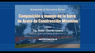 Aceros Miromina I Composición y manejo de la barra de Acero de Construcción Miromina