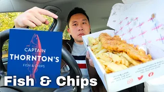 Trying 'THE CAPTAINS' Fish & Chips!