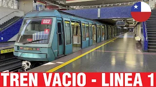 Metro De Santiago | Inyección Tren Vacio Línea 1 - NS-93 N2082
