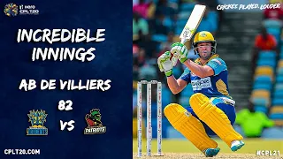 An AMAZING batting display by AB De Villiers at the Kensington Oval!