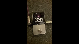 AMPERSOUND LM741 OVERDRIVE w/SINGLE COILS