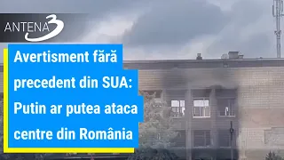 Avertisment fără precedent din SUA: Putin ar putea ataca centre din România