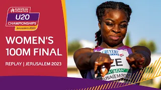 Eze does it 👌 Women's 100m final | Jerusalem 2023