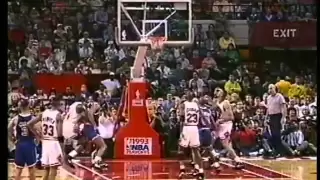 Michael Jordan 54 pts, playoffs 1993 bulls vs knicks game 4