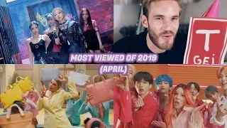 [TOP 50] MOST VIEWED MUSIC VIDEOS OF 2019 (APRIL)