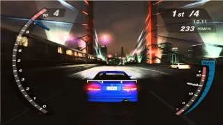 Need For Speed Underground 2 : Drag race Honda Civic VTEC