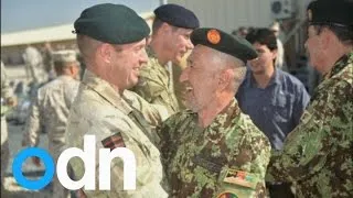 UK troops leave Camp Bastion to Afghan forces