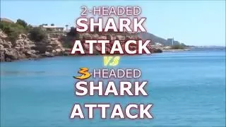 (720pHD): 2 Headed Shark Attack vs 3 Headed Shark Attack: Official Music Video