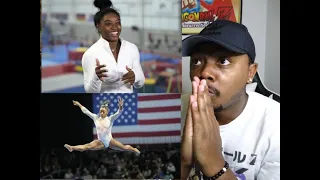 Simone Biles All Around 2021 GK U.S Classic Reaction!!