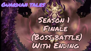 Guardian Tales | Korea (Eng) - Boss battle #3 _ World 11-6 + Season 1 ending.