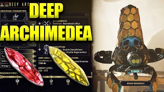 Warframe Deep Archimedea Full Guide For End Game Farming!