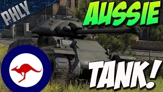 AUSTRALIAN TANK - AC IV THUNDERBOLT (War Thunder Tank Gameplay)