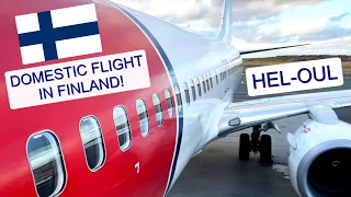 TRIP REPORT | Norwegian Boeing 737-800 | Helsinki to Oulu