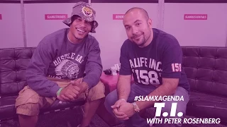 T.I. enjoys shocking the sh*t out of people at #SlamXAgenda.
